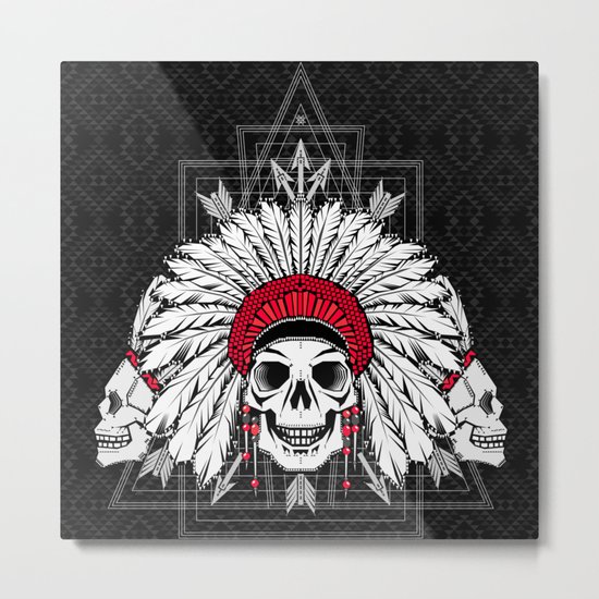 Southern Death Cult Metal Print