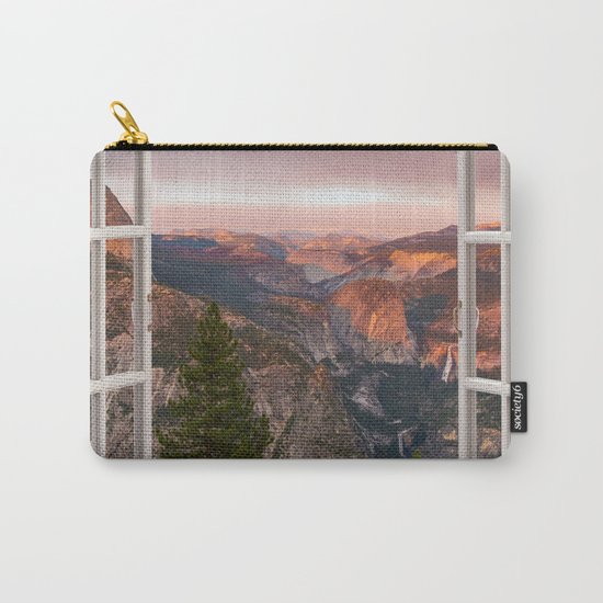 Hills through the window 2 Carry-All Pouch