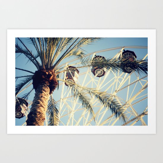 Ferris Wheel Art Print