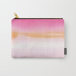 Pink & Orange Watercolor Carry-All Pouch