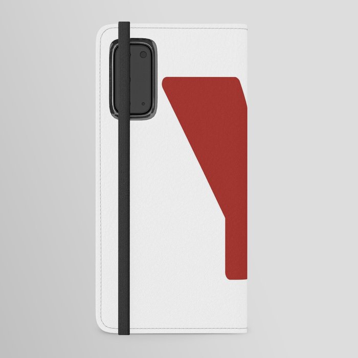 Y (Maroon & White Letter) Android Wallet Case