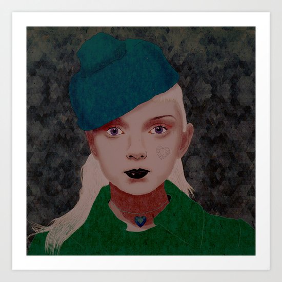 Noir Art Print