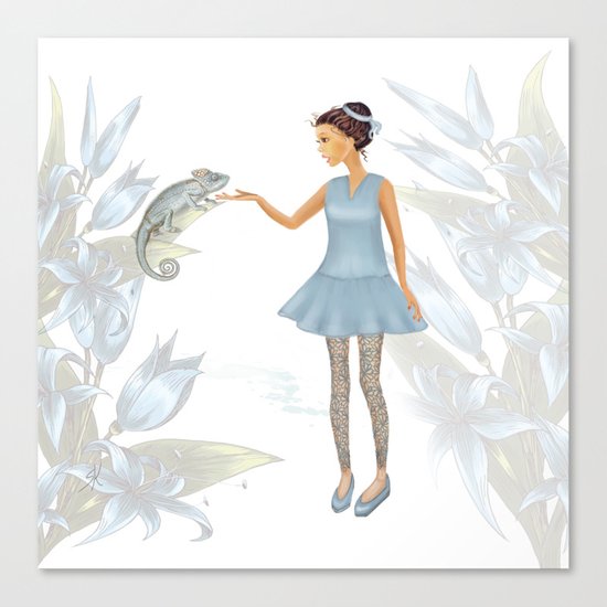 Meeting Canvas Print
