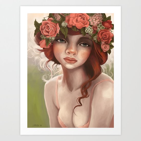May Queen Art Print