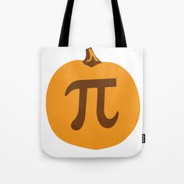 Halloween Pumpkin Pie Pi Tote Bag