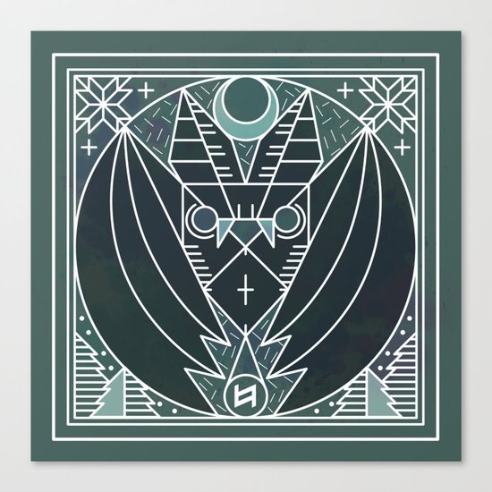 Bat from Transylvania Canvas Print