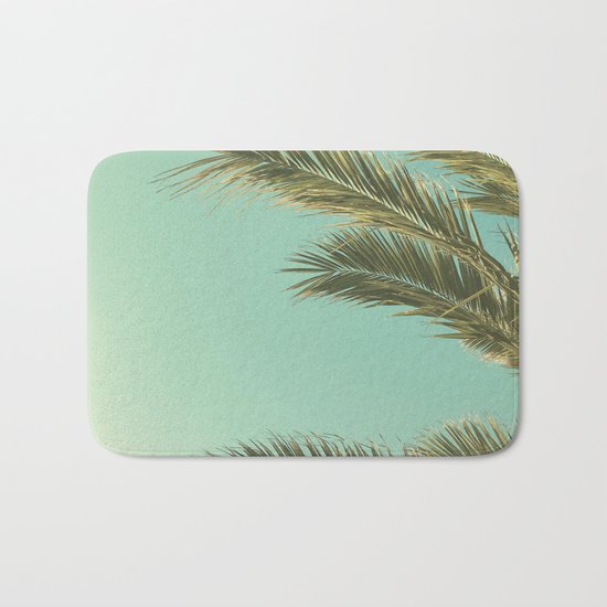 Autumn Palms II Bath Mat