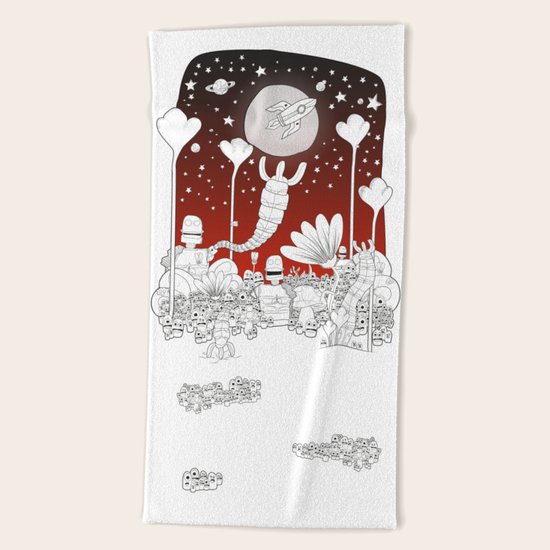 Invasion Beach Towel