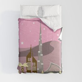 Pink Dubai Comforter