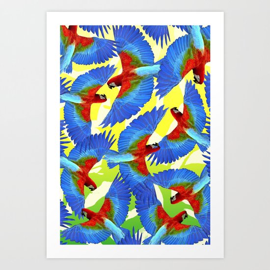 RIO PANTS PARTY Art Print