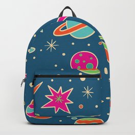 Planet colorful pattern Backpack