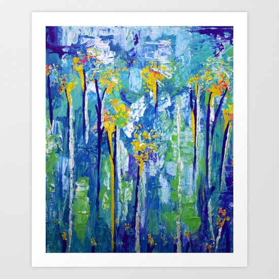 Tall Pollen Art Print