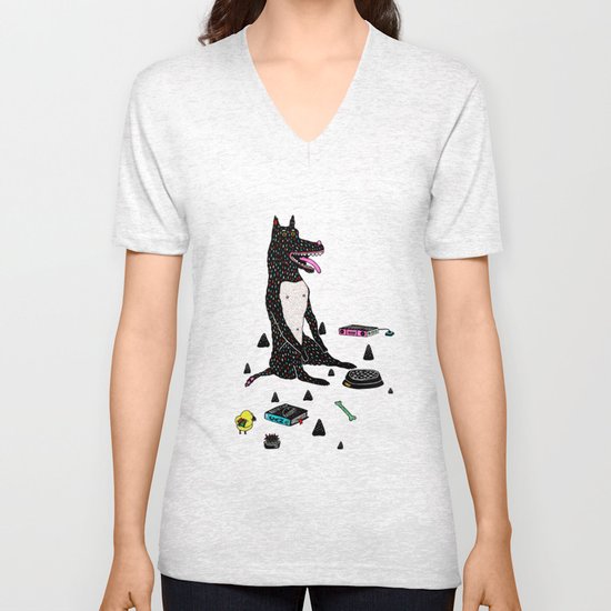 sangre Unisex V-Neck