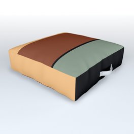Contemporary Color Block XLIV Outdoor Floor Cushion