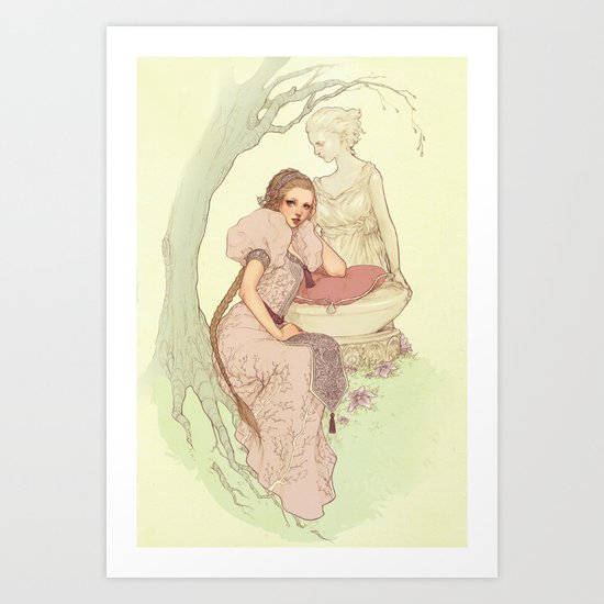 Rapunzel Art Print