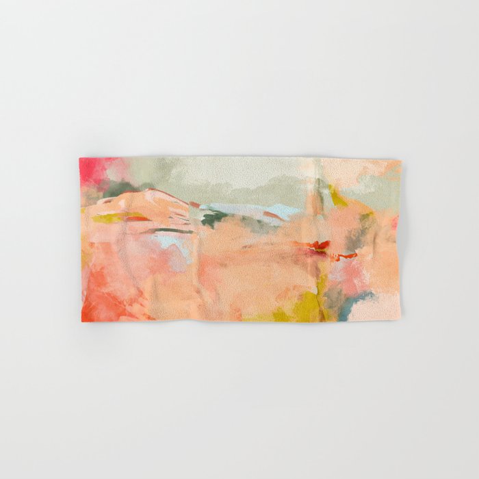 spring sky over tuscany Hand & Bath Towel