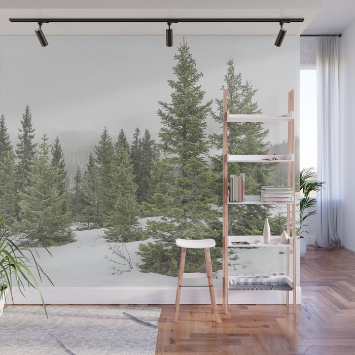 Winter Forest Wall Mural
