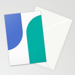 Modern Minimal Arch Abstract XLIX Stationery Card