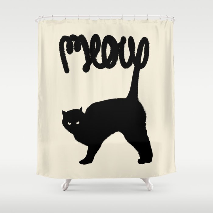 Meow Shower Curtain
