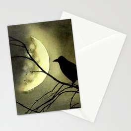 Crow Moon Stationery Cards