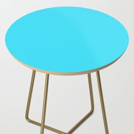 Neon Blue Side Table