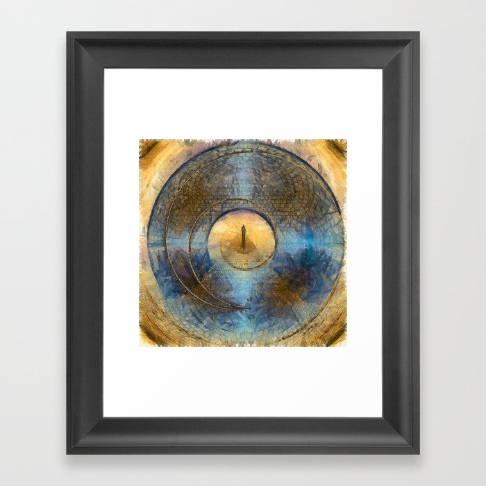 The Way to Eternity Framed Art Print