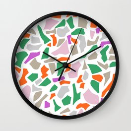 Colorful Terazzo Wall Clock