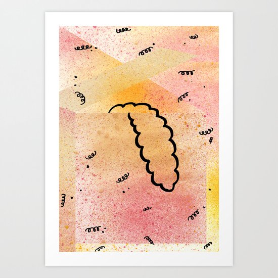 Tonguegradé Art Print