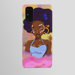 cloud dame Android Case