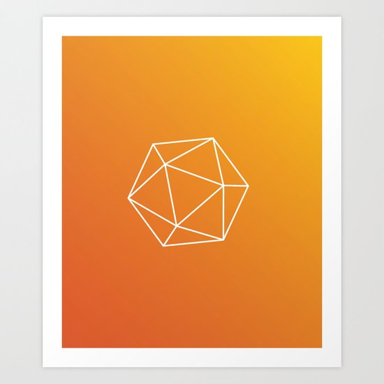 Geometry Art Print