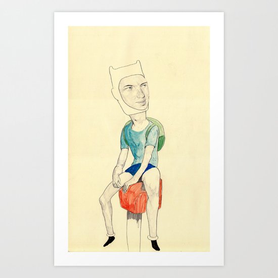 Finn Art Print