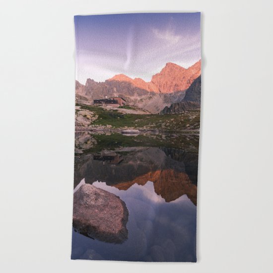 Rocky Lake Beach Towel