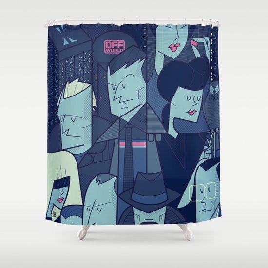 Blade Runner Shower Curtain