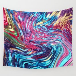 Flowing Colors Wall Tapestry