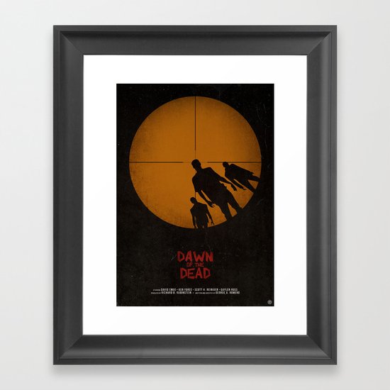 Dawn of the Dead Framed Art Print
