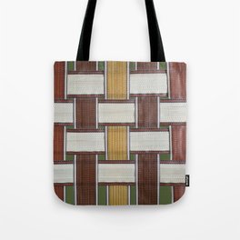 70s Lawn Chair - Earth Tones Tote Bag