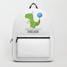 Happy Birthday You Dinosaur! Backpack