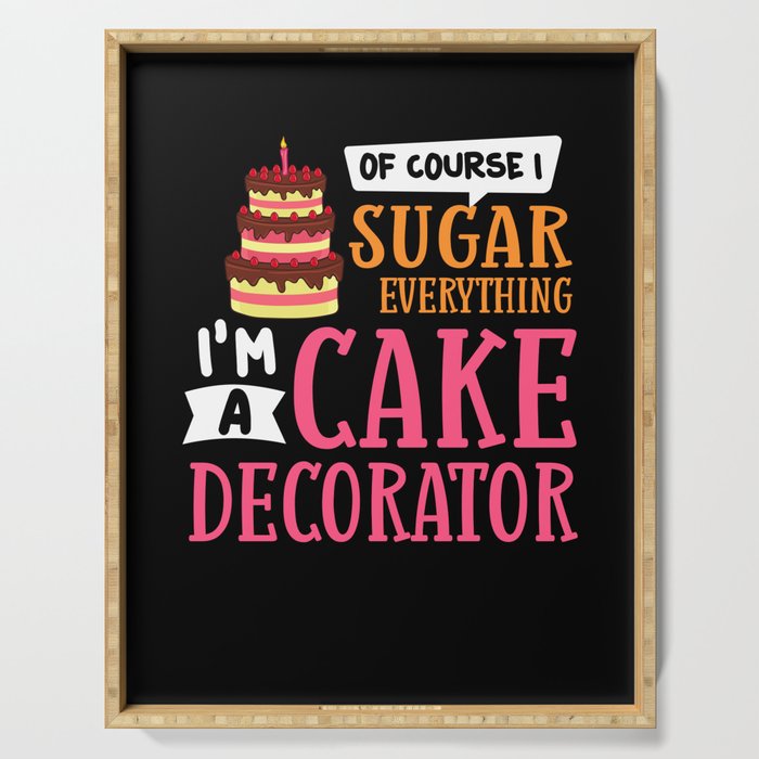 Cake Decorating Ideas Beginner Decorator Serving Tray