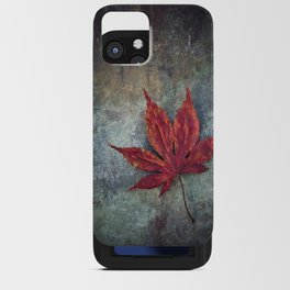 Maple leaf iPhone Card Case