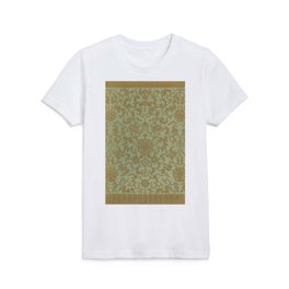 Gold And Blue Kids T Shirt