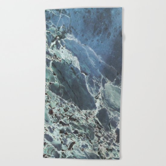 Water Marble Beach Towel