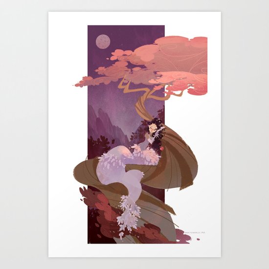 Snow White Art Print