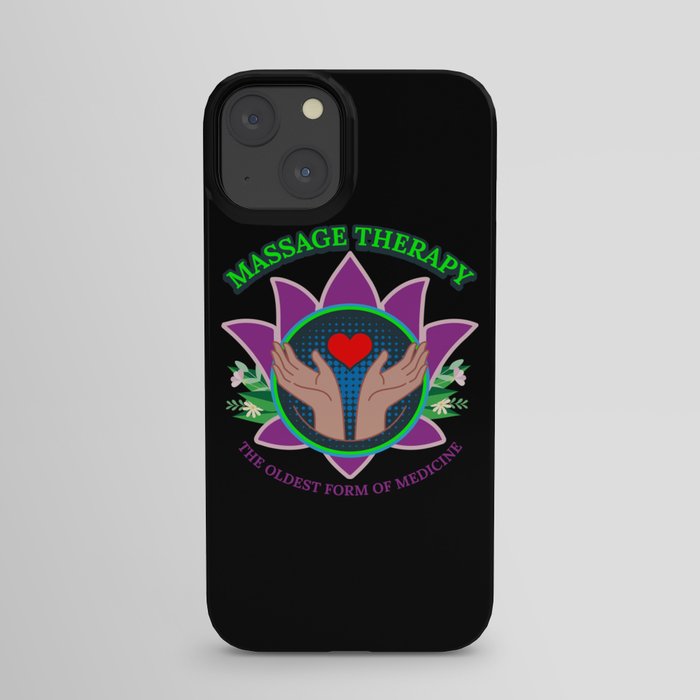 Massage Therapy Physiotherapist Masseur iPhone Case