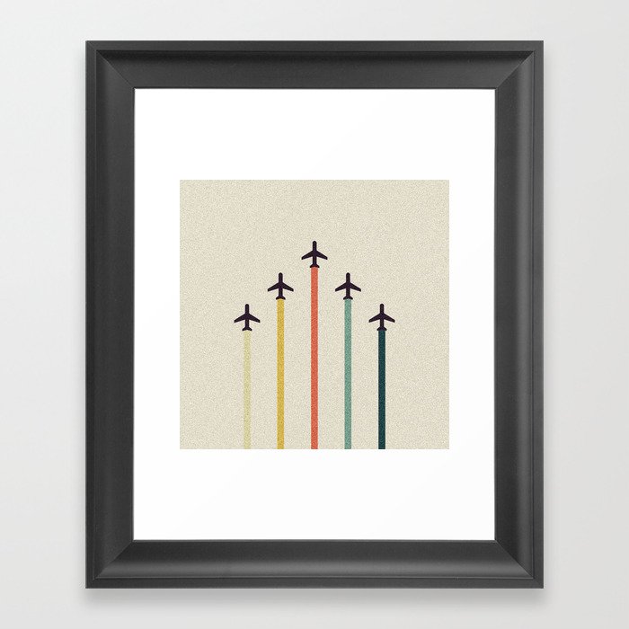 Airplanes Framed Art Print