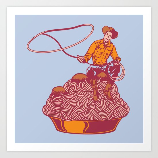 Spaghetti Western Art Print