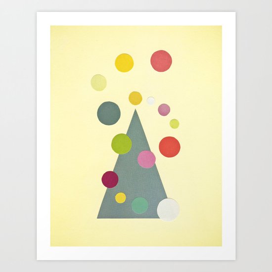 Christmas Lights Art Print