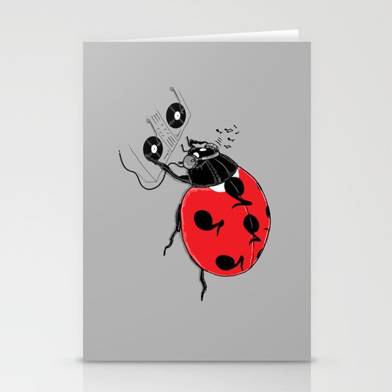 DJ beatLE Stationery Cards