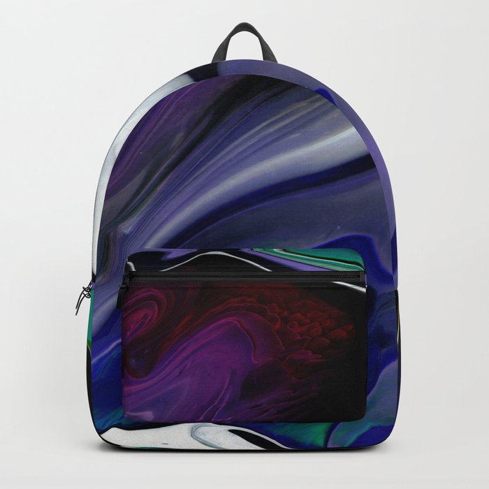 Fluid Abstract 6 Backpack