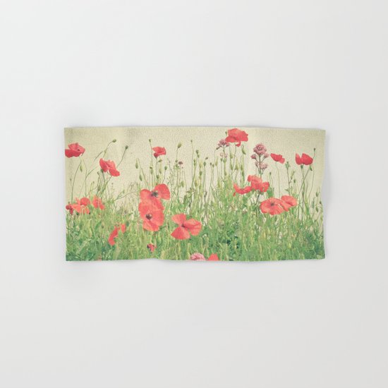 Sea of Red Hand & Bath Towel