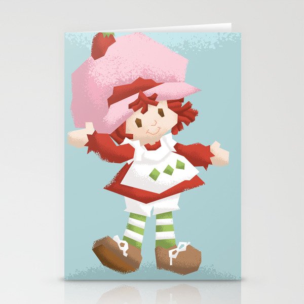 Strawberry Shortcake Stationery Cards